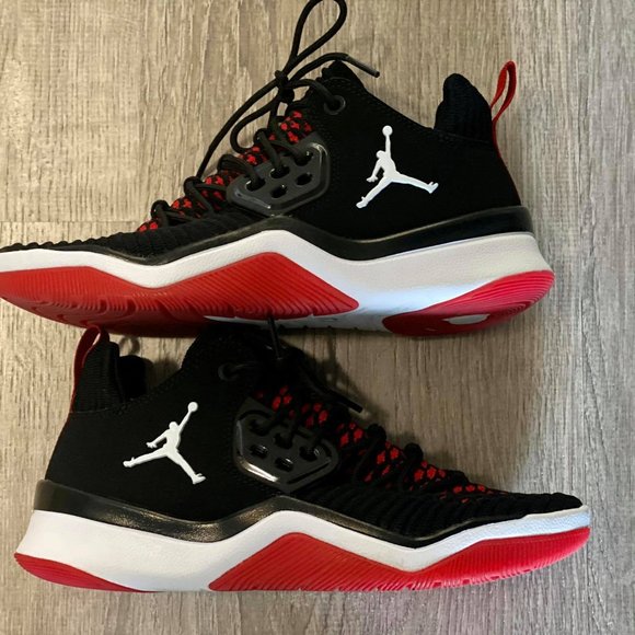 jordan dna lx red black